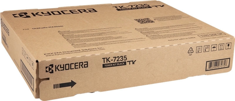 Kyocera TK7235 Nero Cartuccia toner originale - 1T02ZS0NL0 Kyocera TK7235 Nero Cartuccia toner originale - 1T02ZS0NL0