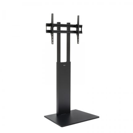 Tooq Mirror Supporto da pavimento fisso per schermi da 32-85" - Regolazione in altezza e inclinazione - Peso massimo 40 kg - VESA massimo 600x400 - Colore nero