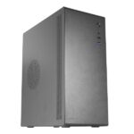 Tacens NOVAX Mini Torre Ultra Compatta - Struttura Metallica - Eccellente Raffreddamento - Supporto MicroATX/Mini-ITX - Connettività USB 3.0 - Colore Nero