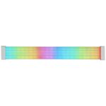 Mars Gaming MCA-16X/MCA-24X Striscia di illuminazione RGB - Effetti personalizzabili - Silicone resistente - Compatibile con PCIe e 24 pin - Basso consumo 5V 0
