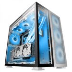 Mars Gaming MC-NOVA Case Gaming - Alluminio aerospaziale - Doppio vetro temperato - Supporto per 12 ventole - Struttura modulare - USB-C - Colori vari