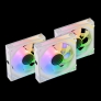Mars Gaming MF-LINKFINITYKIT Ventilatori - Illuminazione Infinity Mirror 360° - Connessione modulare LINKFINITY - Controllo PWM - Centralina di controllo ARGB - Colore bianco