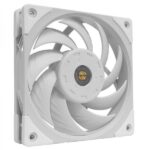 Mars Gaming MF-NC Ventola per PC - Pale ibride - Funzionamento silenzioso - Cuscinetto FDB - Controllo PWM - Flusso d'aria ottimale - Colore bianco