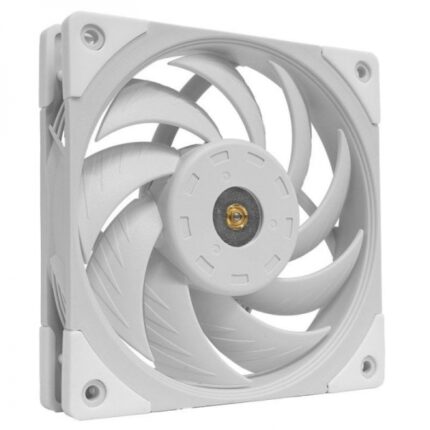 Mars Gaming MF-NC Ventola per PC - Pale ibride - Funzionamento silenzioso - Cuscinetto FDB - Controllo PWM - Flusso d'aria ottimale - Colore bianco