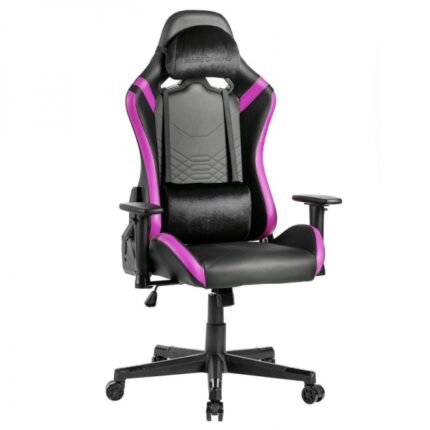 Mars Gaming MGC-PRO Sedia da gaming - Pelle PU - Cuscini Soft-Touch - Braccioli 2D - Schienale reclinabile 135º - Supporta 150 kg - Base in acciaio - Ruote XL - Colore nero