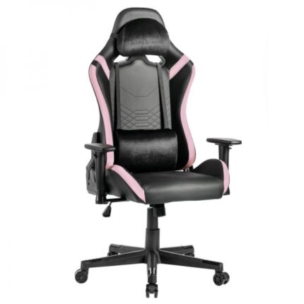 Mars Gaming MGC-PRO Sedia da gaming - Pelle PU - Cuscini Soft-Touch - Braccioli 2D - Schienale reclinabile 135º - Base in acciaio - Ruote XL - Supporta 150 kg - Colore nero
