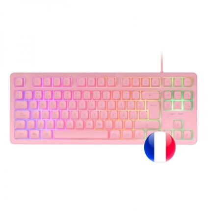Mars Gaming MK023 Tastiera da gioco - Tenkeyless - H-Mech RED - Illuminazione FRGB LED - Anti-Ghosting - Compatibile con Windows