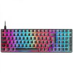 Mars Gaming MKULTRA Tastiera Gaming Premium - Dimensioni compatte 96% - Tasti PBT Pudding - Illuminazione RGB Chroma - Interruttori antipolvere OUTEMU - USB-C rimovibile - Colore nero