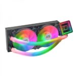 Mars Gaming ML-ULTRA240 Kit di raffreddamento a liquido - Illuminazione ARGB 360º - Pompa OPTI-CHAMBER 3rd GEN - TDP 500W - Compatibilità universale - Ventilatori silenziosi - Colore nero