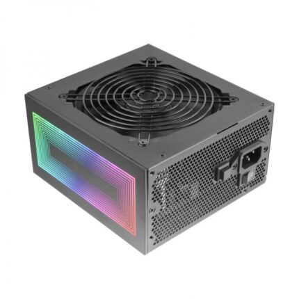 Mars Gaming MPB750S Alimentatore ARGB 750W - Efficienza 80PLUS BRONZE - Illuminazione ARGB sincronizzabile - Cavi piatti e lunghi - Colore nero