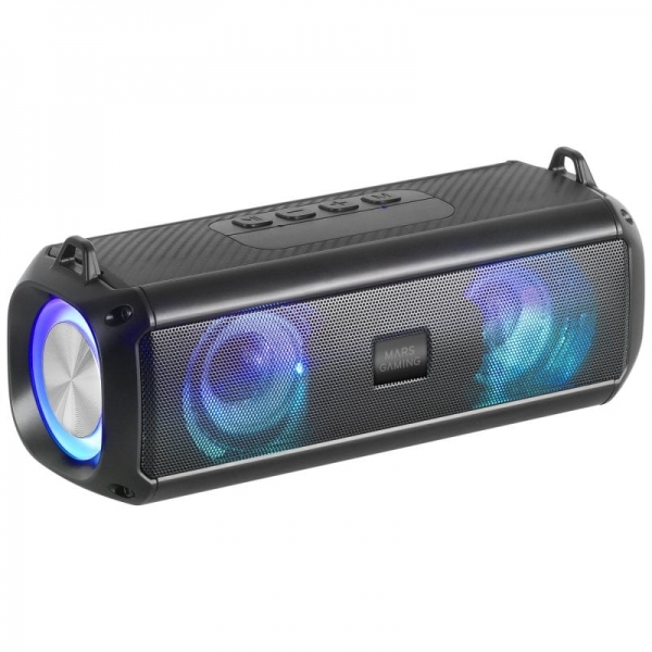 Mars Gaming MSB-XT Altoparlante portatile e soundbar - 20 W - Quattro driver - Illuminazione RGB - Bluetooth 5.3 - Autonomia 8 ore - Colore nero Mars Gaming MSB-XT Altoparlante portatile e soundbar - 20 W - Quattro driver - Illuminazione RGB - Bluetooth 5.3 - Autonomia 8 ore - Colore nero