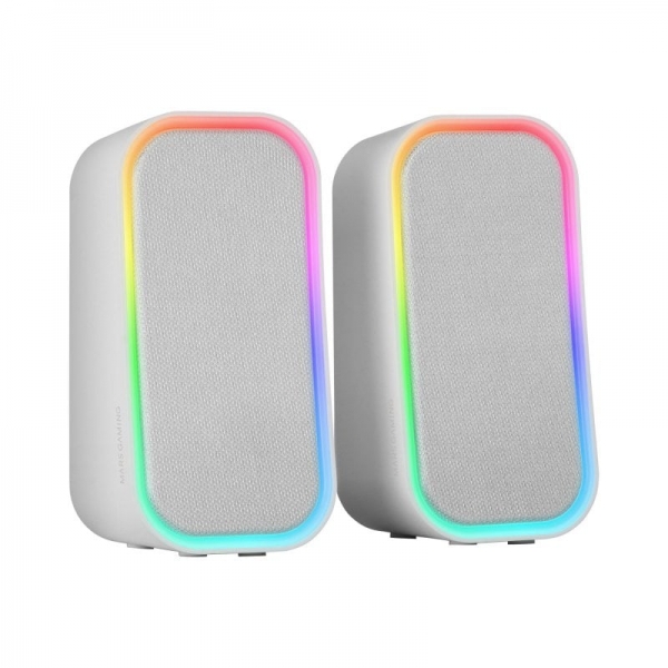 Mars Gaming MS-OM Altoparlanti - Audio 20W - Chipset DSP - Illuminazione RGB - Bluetooth 5.3 - AUX-IN - Controllo intuitivo - Compatibilità universale - Colore bianco Mars Gaming MS-OM Altoparlanti - Audio 20W - Chipset DSP - Illuminazione RGB - Bluetooth 5.3 - AUX-IN - Controllo intuitivo - Compatibilità universale - Colore bianco