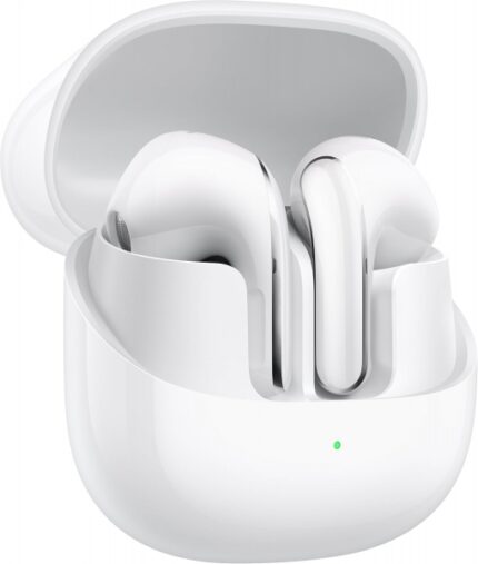 Xiaomi Buds 5 Auricolari Bluetooth 5.4 TWS - Microfono integrato - Autonomia fino a 6 ore - Cancellazione attiva del rumore - Controllo tattile - Colore bianco
