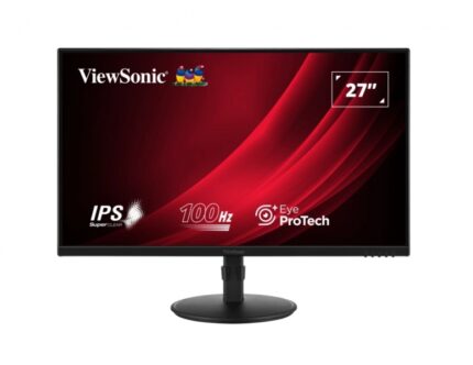 Monitor Viewsonic 27" VG2708A LED IPS FullHD - 16:9 - VGA - HDMI - DisplayPort - USB - Altoparlanti - Regolabile in altezza - Colore nero