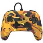 PowerA Controller con cavo Enhanced per Nintendo Switch - Camo Storm Pikachu