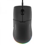 Xiaomi Gaming Mouse Lite Mouse da gioco USB 6200 dpi - Pulsanti TTC Golden - Illuminazione RGB - Cavo intrecciato da 2 m - Per destrimani - Colore nero