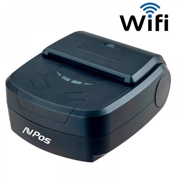 AVPos AVP-MP800R-Wf Stampante termica portatile per biglietti - Rinforzata - 80 mm - Velocità 70 mm/s - Custodia protettiva - Wi-Fi e USB - Colore nero AVPos AVP-MP800R-Wf Stampante termica portatile per biglietti - Rinforzata - 80 mm - Velocità 70 mm/s - Custodia protettiva - Wi-Fi e USB - Colore nero