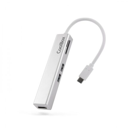 Coolbox miniDock 5 in 1 USB-C a HDMI /2xUSB3.0/1xMicroSD/1xSDPD - 0