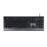 Coolbox TEC04DNI Tastiera USB con lettore intelligente di tipo PC/SC 2.0 come DNIe o tessera sanitaria spagnola - Lingua spagnola - Colore nero