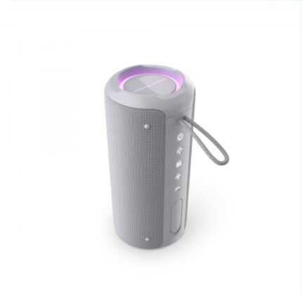 Energy Sistem Soundbliss Altoparlante Bluetooth True Wireless 40W - Radio FM - 12 ore di autonomia - IPX6 - LED - Vivavoce - USB-C - Colore grigio