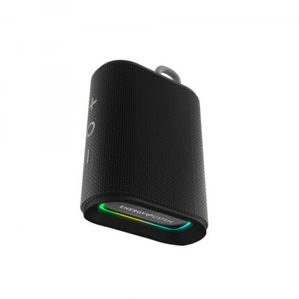 Energy Sistem StreetPlay Altoparlante Bluetooth - Radio FM - IPX6 - 12 ore di autonomia - Lettore Micro SD - Luci LED - Vivavoce - Colore nero