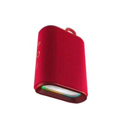 Energy Sistem StreetPlay Altoparlante Bluetooth - Radio FM - IPX6 - 12 ore di autonomia - Lettore Micro SD - Luci LED - Vivavoce - Colore rosso