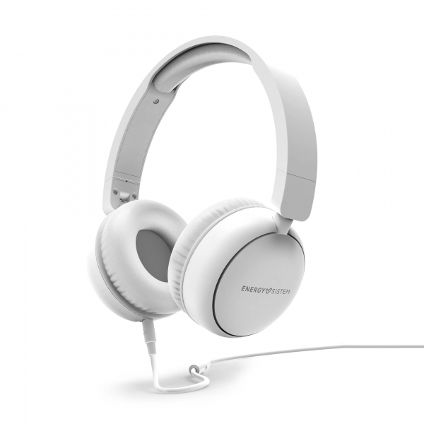 Energy Sistem Cuffie circumaurali - Design ultraleggero - Microfono integrato - Cavo rimovibile - Compatibili con Mac/PC/Smartphone/Tablet - Colore bianco Energy Sistem Cuffie circumaurali - Design ultraleggero - Microfono integrato - Cavo rimovibile - Compatibili con Mac/PC/Smartphone/Tablet - Colore bianco