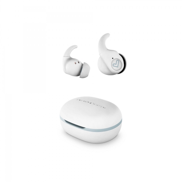 Energy Sistem Auricolari wireless - True Wireless - Bluetooth 5.3 - IPX5 - 20 ore di autonomia - Secure-Fit+ - App personalizzabile - Microfono stereo - Colore bianco Energy Sistem Auricolari wireless - True Wireless - Bluetooth 5.3 - IPX5 - 20 ore di autonomia - Secure-Fit+ - App personalizzabile - Microfono stereo - Colore bianco