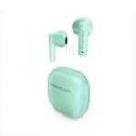 Energy Sistem StreetMusic Cuffie True Wireless - Bluetooth 5.4 - Bassi profondi - 20 ore di autonomia - Materiali riciclati - Assistente vocale integrato - Colore verde
