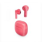 Energy Sistem StreetMusic Auricolari True Wireless - Bluetooth 5.4 - 20 ore di autonomia - Bassi profondi - Materiali riciclati - Assistente vocale integrato - Colore rosso