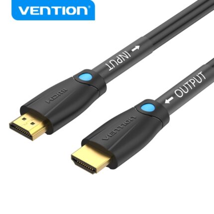 Cavo HDMI Vention - Risoluzione 4K - Audio di alta qualità - Estremità placcate in oro - Colore nero