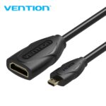 Vention CableTech Micro HDMI Cavo di alta qualità - Rame privo di ossigeno - 34AWG - Colore nero