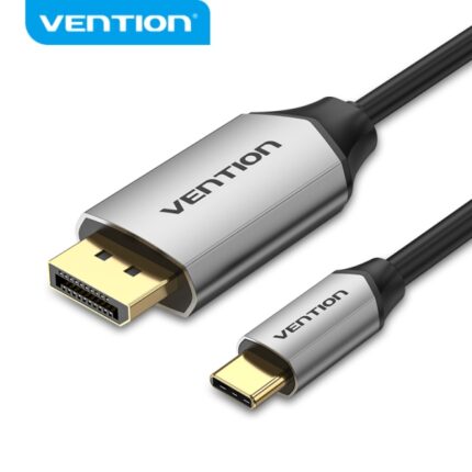 Vention Adattatore da USB-C a DisplayPort - Connessione stabile e veloce - Colore nero
