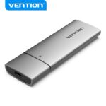 Vention Case per SSD - USB 3.1 Gen 2C - 10 Gbps - Alluminio - Compatibile con M.2 NVMe - Cavo USB-C incluso - Colore grigio