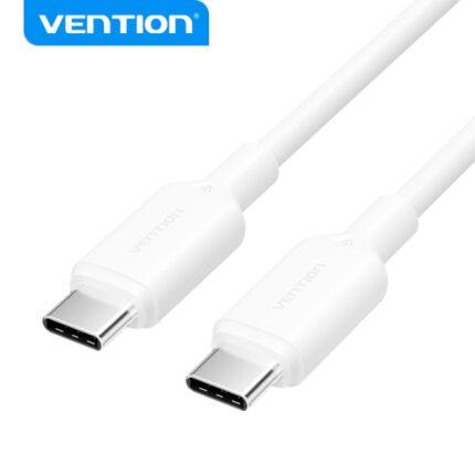 Cavo USB Vention - Nichelato - 60W - 3A - 1m - Colore bianco