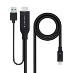 Nanocavo Cavo convertitore HDMI maschio a USB-C maschio - Lunghezza 1