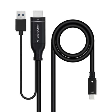 Nanocavo Cavo convertitore HDMI maschio a USB-C maschio - Lunghezza 1