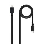 Nanocavo Cavo 2.0 3A USB-C maschio a USB-A maschio - Lunghezza 1
