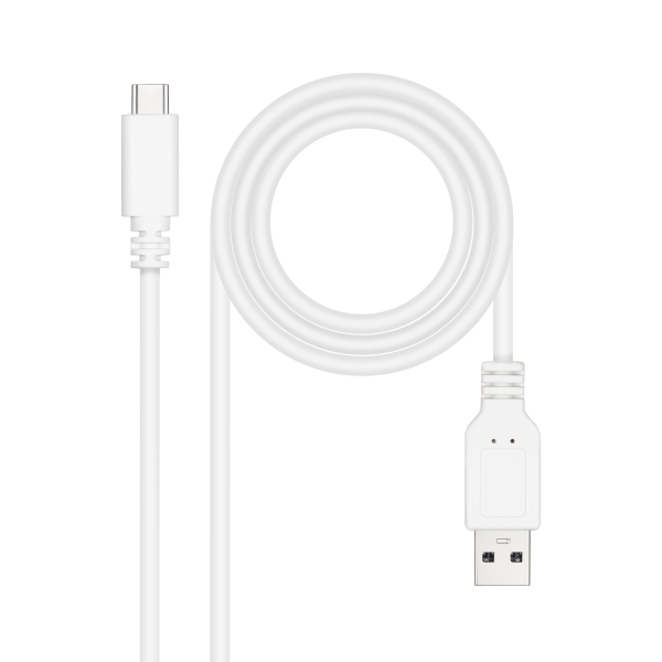Nanocavo Cavo 2.0 3A USB-C maschio a USB-A maschio - Lunghezza 0 Nanocavo Cavo 2.0 3A USB-C maschio a USB-A maschio - Lunghezza 0