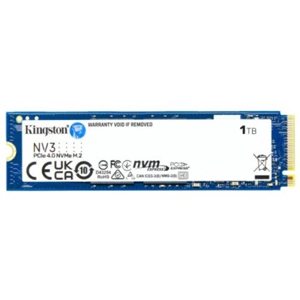 Kingston NV3 Disco rigido solido SSD M2 2280 1 TB PCIe 4.0 NVMe 3D NAND