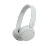 Sony WH-CH520 Cuffie Bluetooth 5.2 con microfono integrato - Archetto regolabile - Connettività multipunto - Cuffie girevoli - Autonomia fino a 50 ore - Colore bianco