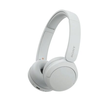 Sony WH-CH520 Cuffie Bluetooth 5.2 con microfono integrato - Archetto regolabile - Connettività multipunto - Cuffie girevoli - Autonomia fino a 50 ore - Colore bianco