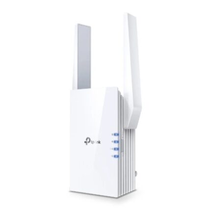 TP-Link RE705X Ripetitore di rete WiFi 6 AX300 Dual Band - Velocità fino a 3000 Mbps - Porta Gigabit Ethernet - Modalità Access Point - 2 antenne esterne