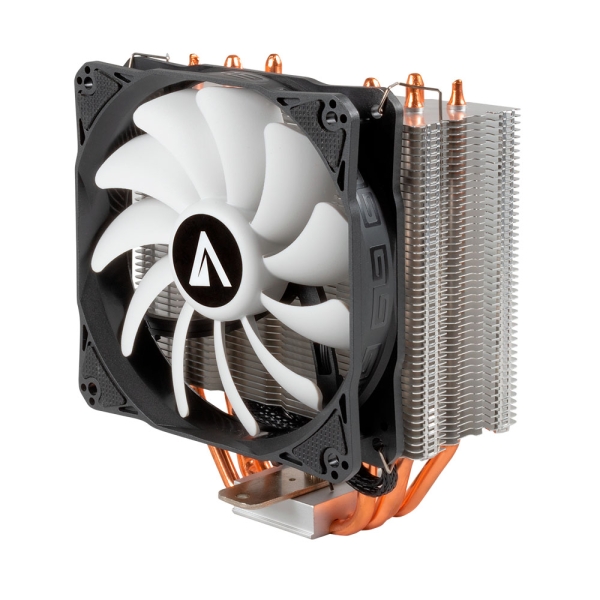 Abysm Snow IV Ventola CPU 120 mm con dissipatore 4 heatpipe - Velocità max. 1400 giri/min - Colore bianco Abysm Snow IV Ventola CPU 120 mm con dissipatore 4 heatpipe - Velocità max. 1400 giri/min - Colore bianco