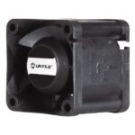 Ventola Unykach Server 40 mm a doppia sfera - Velocità massima 6000 giri/min - Connettore a 4 pin con controllo della temperatura - Colore nero