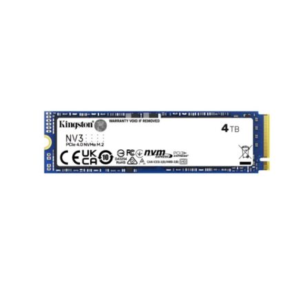 Kingston NV3 Disco rigido solido SSD M2 2280 4 TB PCIe 4.0 NVMe 3D NAND