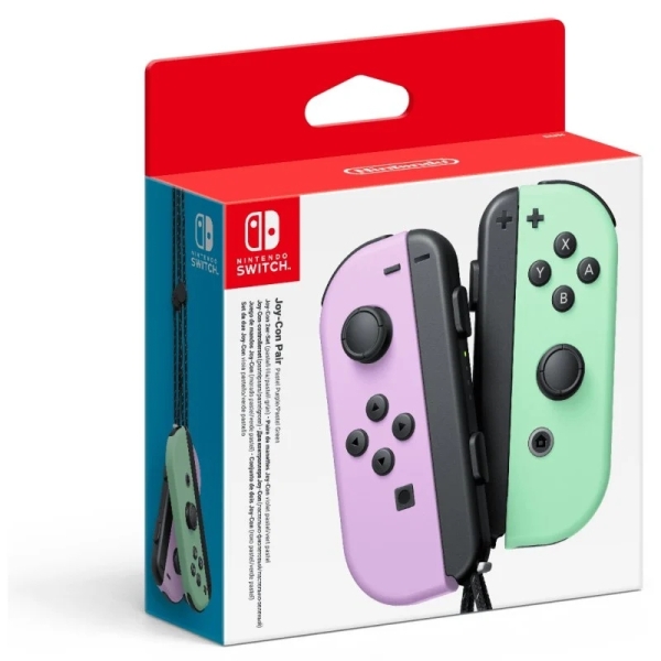 Nintendo Joy-Con Set 2 Controller Joy-Con wireless sinistro/destro - Colore viola e verde Nintendo Joy-Con Set 2 Controller Joy-Con wireless sinistro/destro - Colore viola e verde