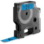Dymo D1 45016 Nastro per etichette originale per stampante - Testo nero su sfondo blu - Larghezza 12 mm x 7 metri - S0720560