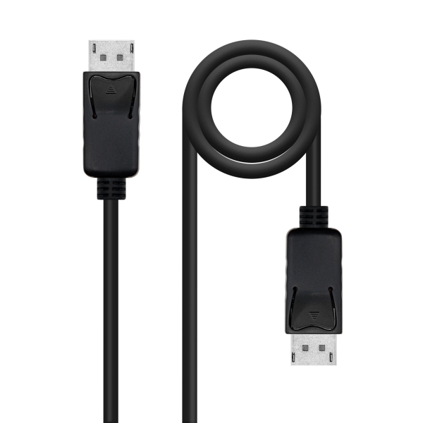 Nanocable Cavo Displayport 1.2 CCS DP/M-DP/M - Lunghezza 3 m - Supporta risoluzioni video fino a 4K - Colore nero Nanocable Cavo Displayport 1.2 CCS DP/M-DP/M - Lunghezza 3 m - Supporta risoluzioni video fino a 4K - Colore nero