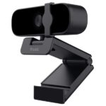 Trust Tanor Webcam FullHD 1080p USB - Messa a fuoco automatica - Campo visivo diagonale 79º - Microfono incorporato - Copertura per la privacy - Colore nero